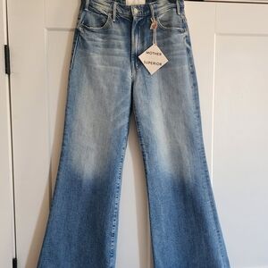 MOTHER Wide Leg Jeans Size 27 NWT